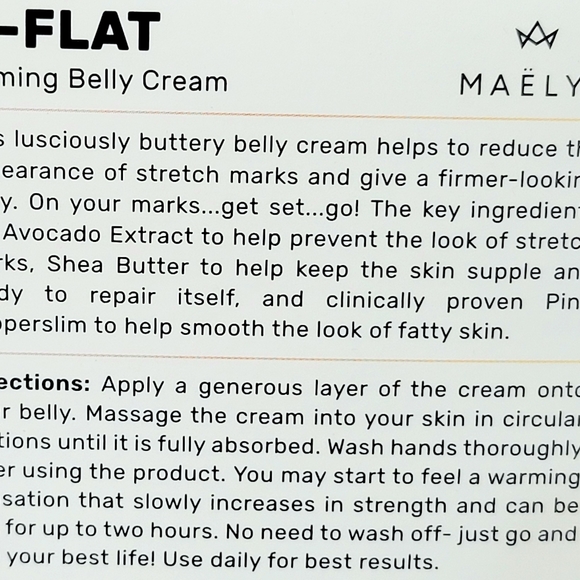 Maelys B-Flat Firming Belly Cream - Picture 3 of 3